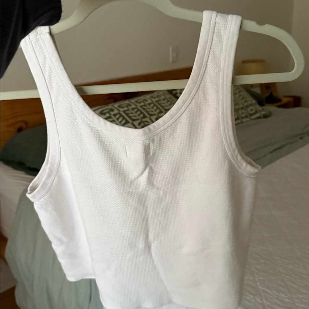 MATE the Label waffle crop tank - Picture 2 of 3
